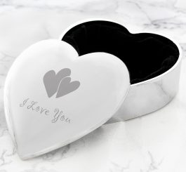 I Love You Heart Trinket Box