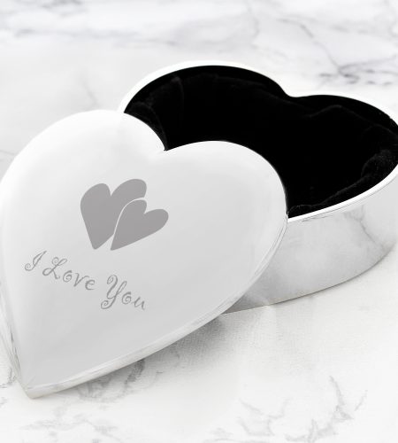 I Love You Heart Trinket Box