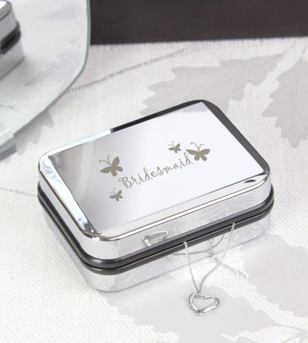 Bridesmaid Heart Necklace Box