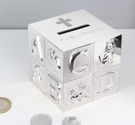 Baptism ABC Money Box