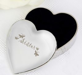 Sister Heart Trinket Box