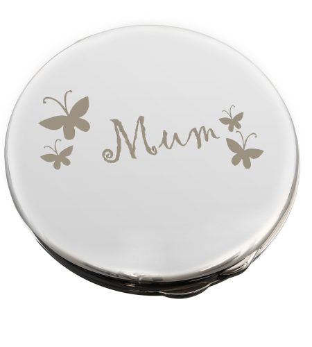 Mum Round Compact Mirror - Image 2