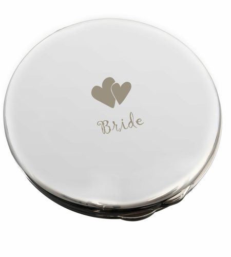 Bride Round Compact Mirror - Image 2