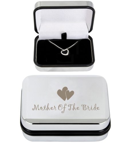 Mother Of Bride Heart Necklace Box - Image 3