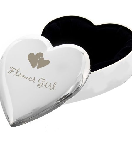Flower Girl Heart Trinket Box - Image 2