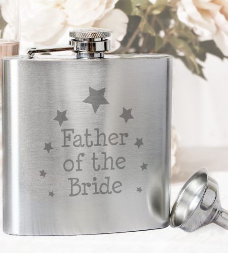 Father of the Bride Hip Flask