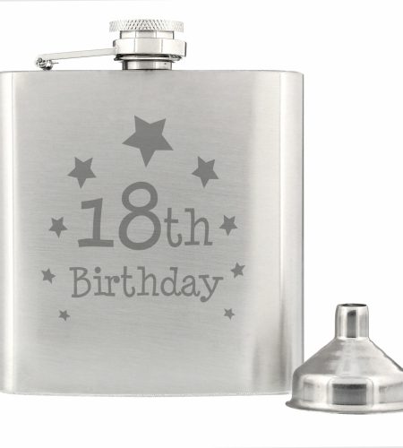18th Birthday Hip Flask - Image 3