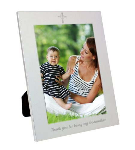 Silver 5x7 Godmother Photo Frame - Image 2