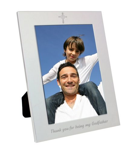 Silver 5x7 Godfather Photo Frame - Image 2