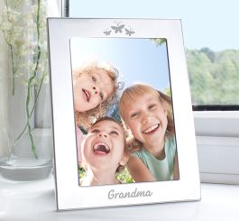 Silver 5x7 Grandma Photo Frame