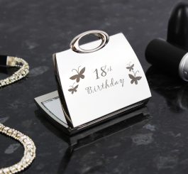 18th Butterfly Handbag Compact Mirror