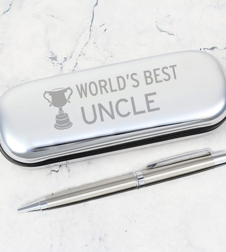 World's Best Uncle Pen & Box