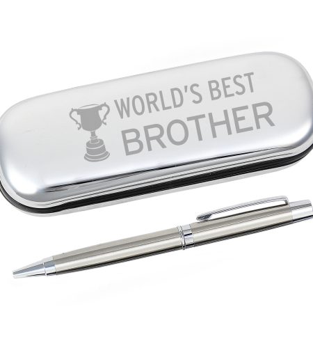 World's Best Brother Pen & Box - Image 2