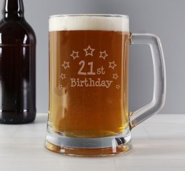 21st Birthday Stern Tankard