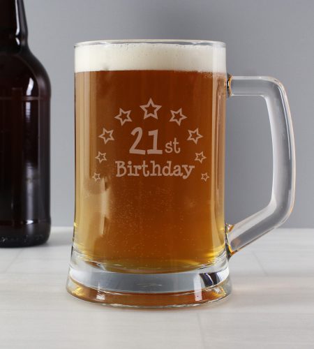 21st Birthday Stern Tankard