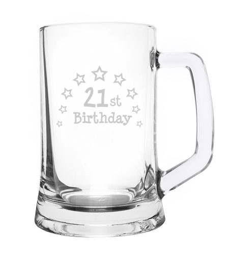 21st Birthday Stern Tankard - Image 2