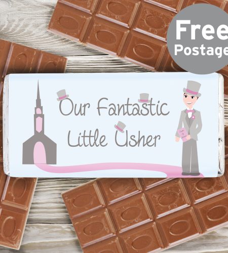 Fabulous Little Usher Milk Chocolate Bar