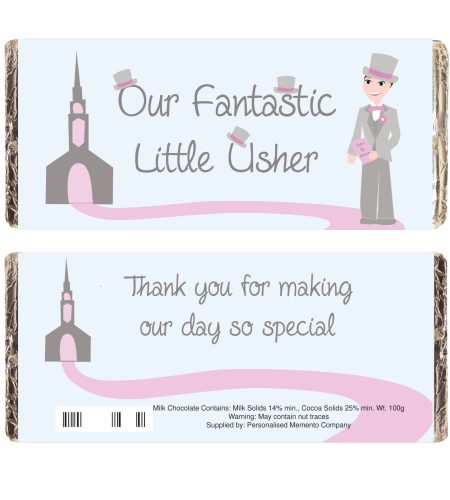 Fabulous Little Usher Milk Chocolate Bar - Image 2